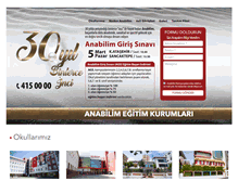 Tablet Screenshot of anabilim.org